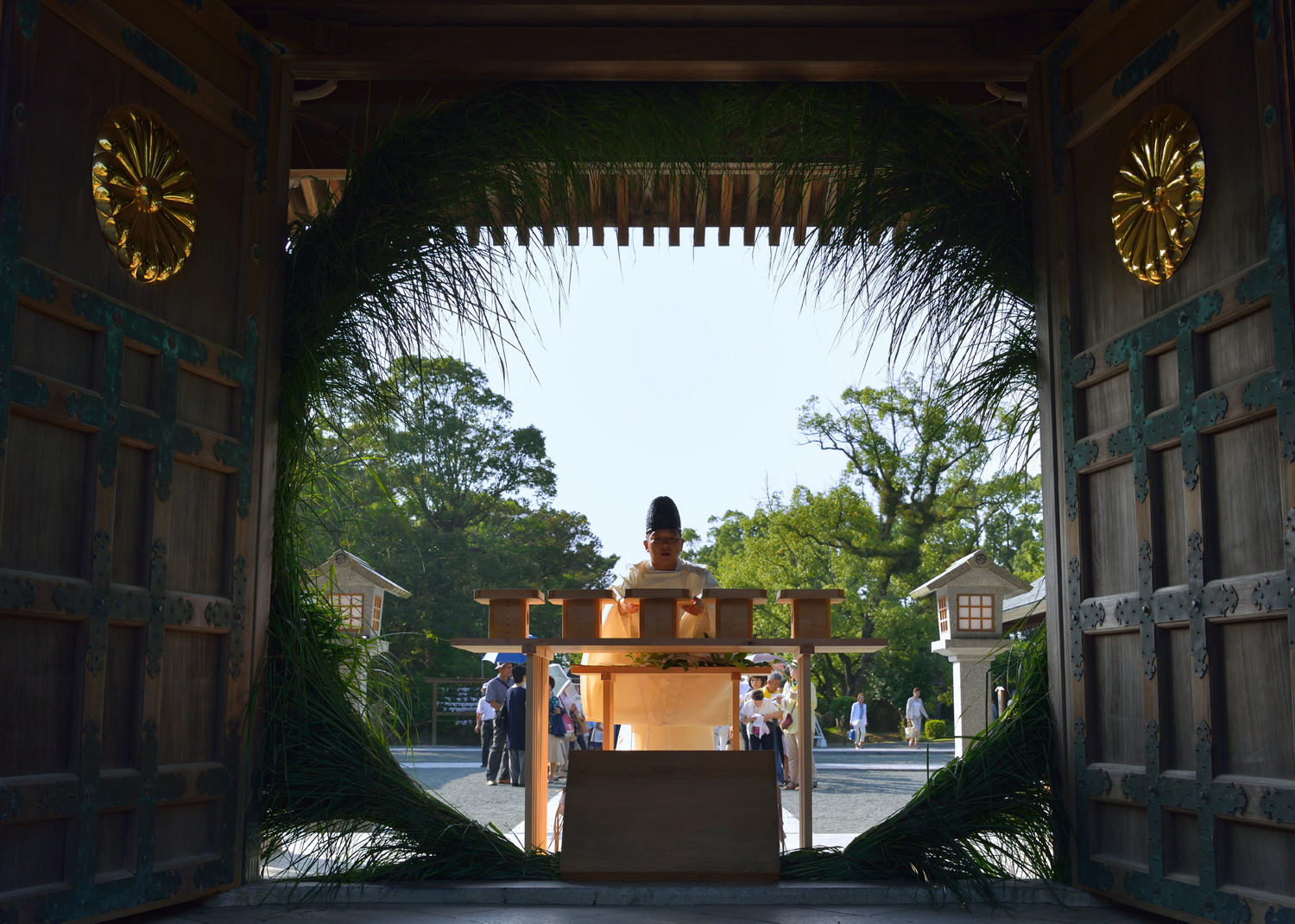 夏越の大祓式の写真