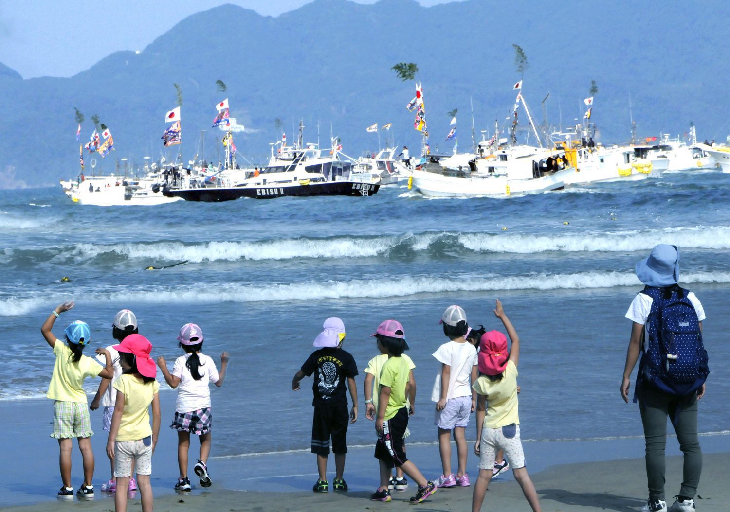 宗像大社秋季大祭「みあれ祭」の様子