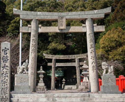 Picture：Okitsu-miya Yohaisho, Munakata Taisha