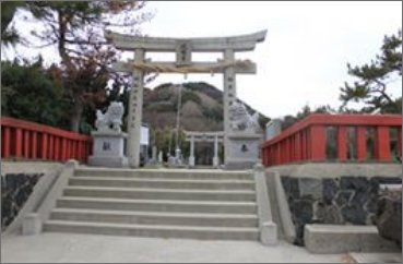 画像：織幡神社