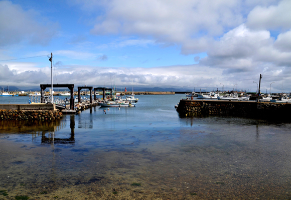 The fishing port of Oshima